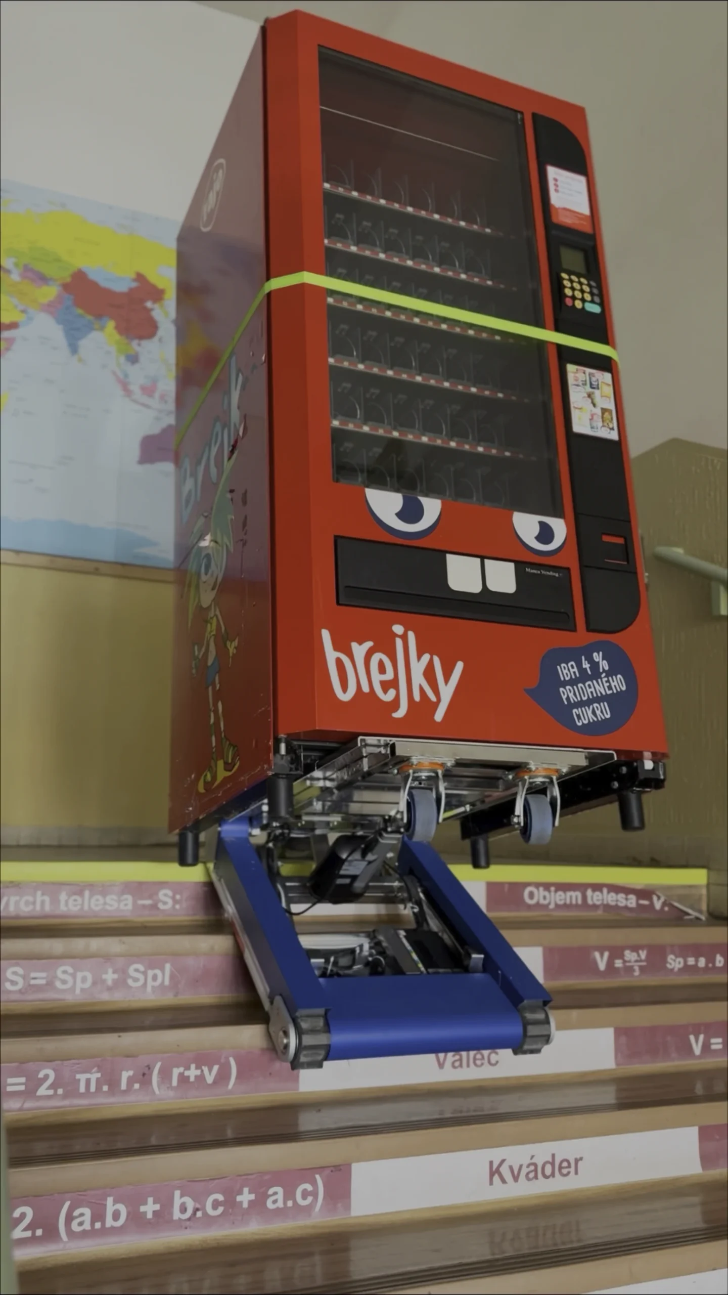 Elektrický pásový schodolez CT420S - znesenie mliekomatu (330 kg)